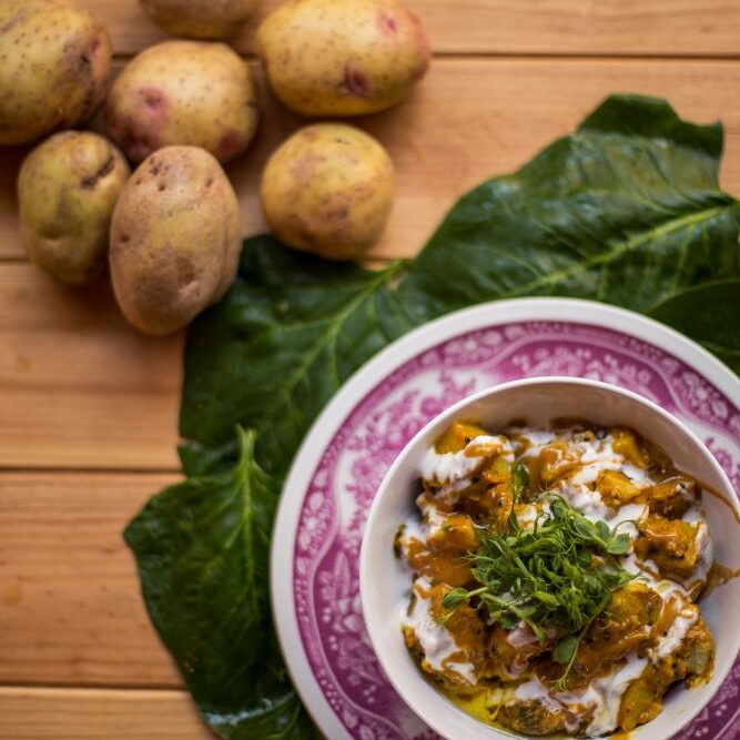 Indian Style Potato Curry